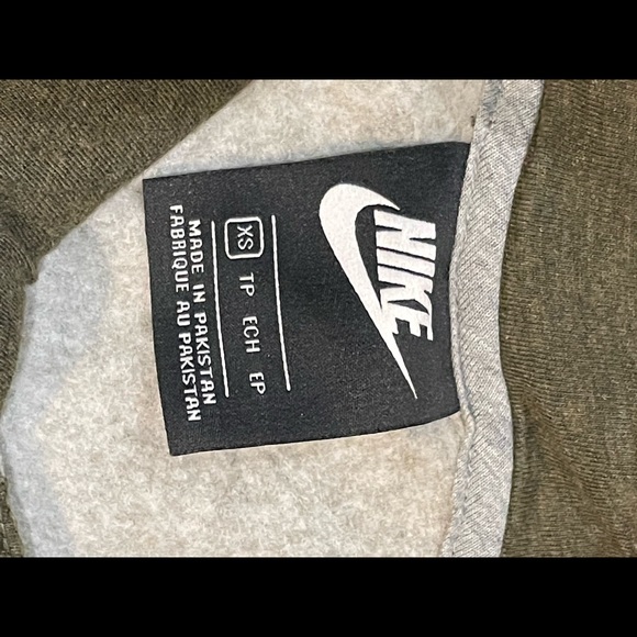 Nike Tops Nike Olive Hoodie Xs Poshmark